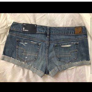 NWT American Eagle Shortie Shorts Size 8